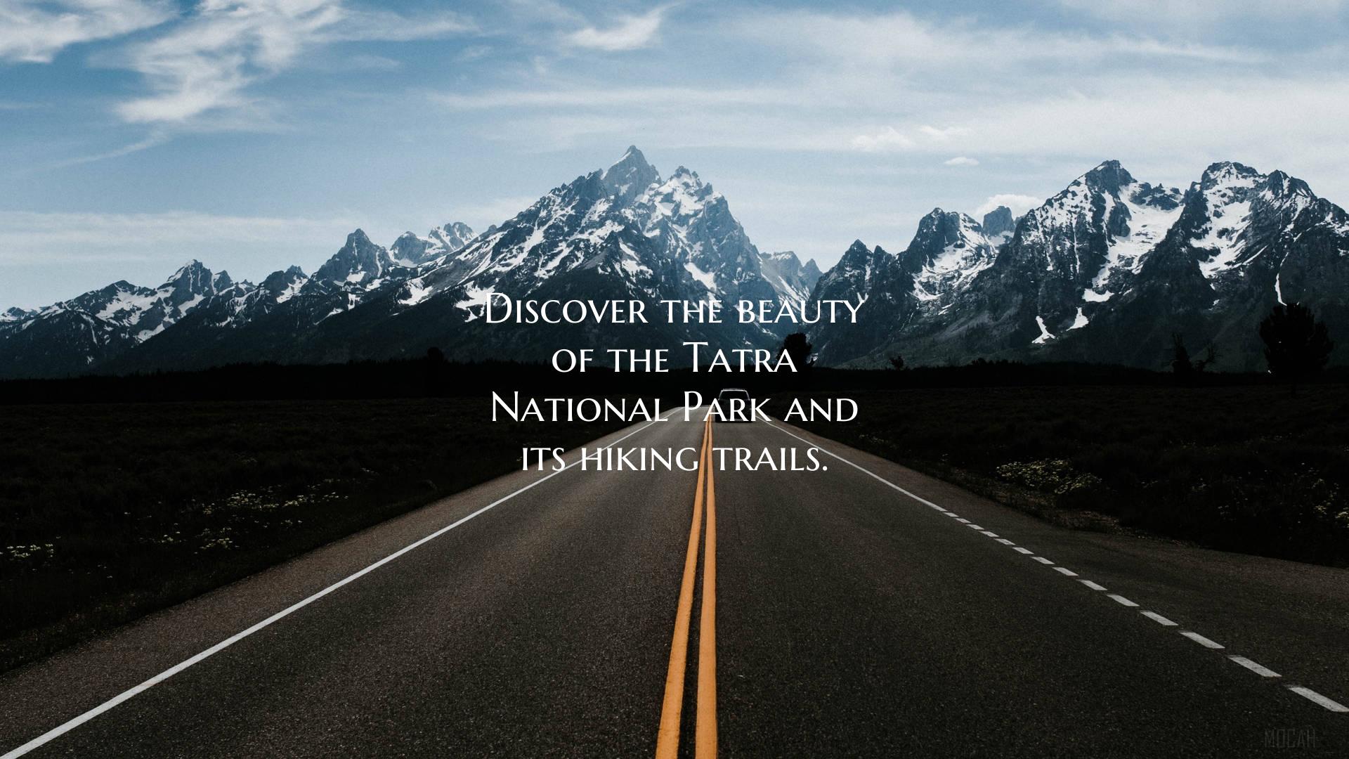 Discover the beauty of the Tatra National Park and...